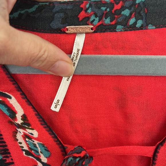 Freepeople red boho dress - Picture 2 of 4